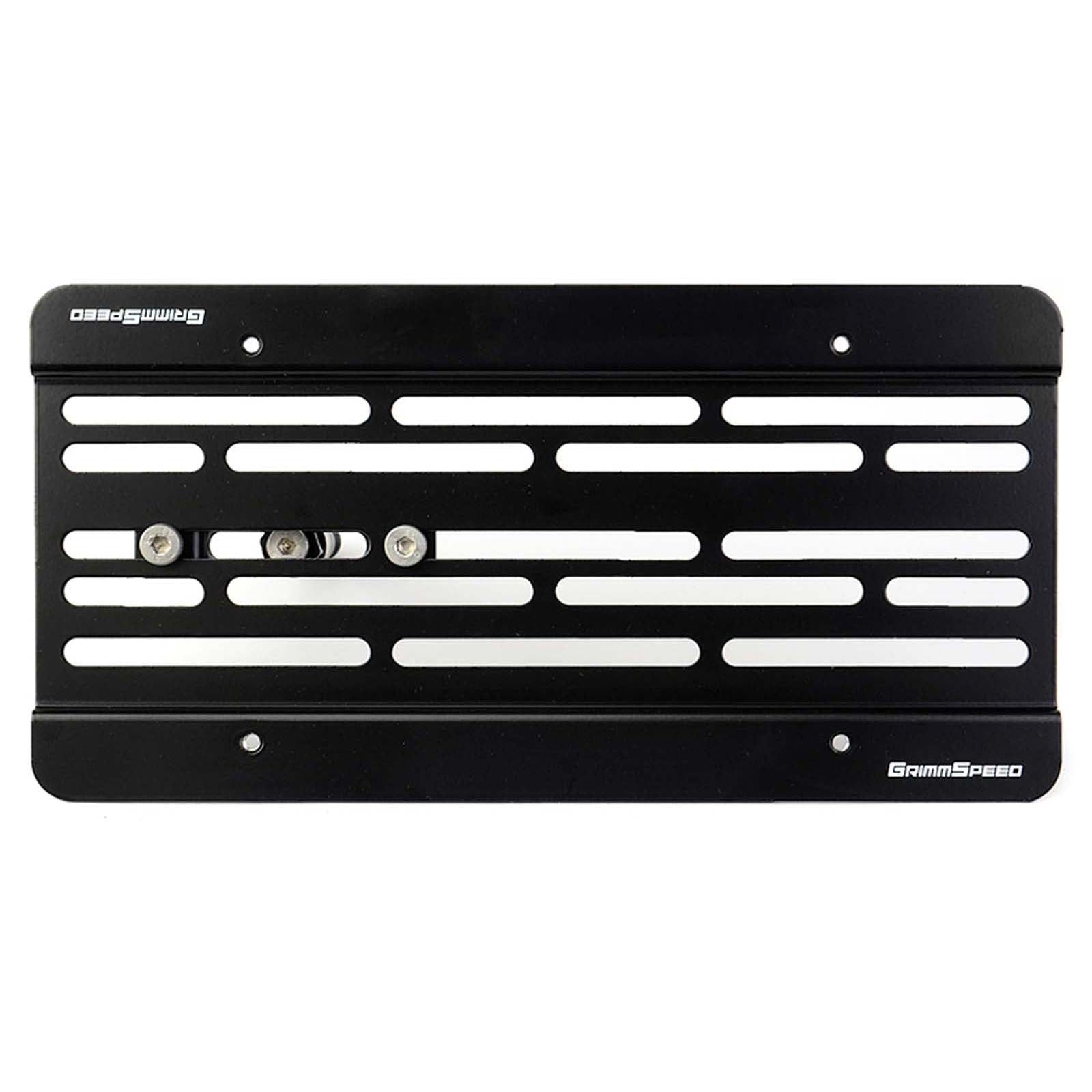 GrimmSpeed License Plate Relocation Kit - 2002-2007 Subaru WRX/STI