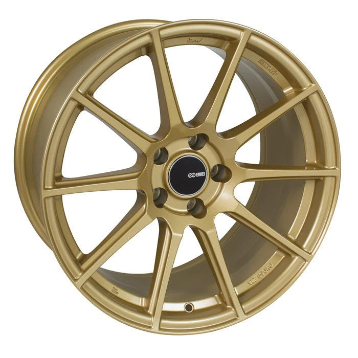 Enkei TS10 SubiSpeed Exclusive Gold 18x9.5 +35 5x114.3 (Single Wheel) - 2015-2023 Subaru WRX / 2015-2021 STI / 2019-2023 Forester