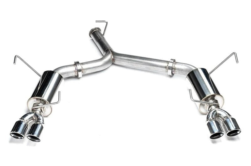 ETS Cat-Back Exhaust System w/ Muffler Non-Resonated Polished Tips - 2022-2024 Subaru WRX