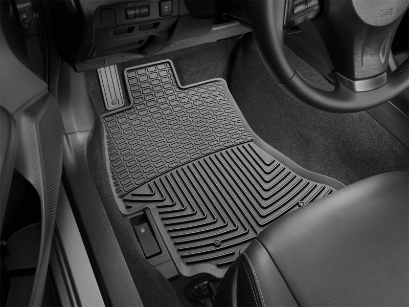 WeatherTech Front Rubber Mats - Black - 2016-2020 Subaru Crosstrek / 2012-2020 Subaru Impreza