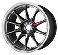 Work Wheels Emotion ZR10 Glim Black Diamond Rim Cut (GTKRC) 18x8.5 +38 5x114.3 (Sold as Pair) - 2015-2024 Subaru WRX / 2015-2021 STI / 2019-2024 Forester
