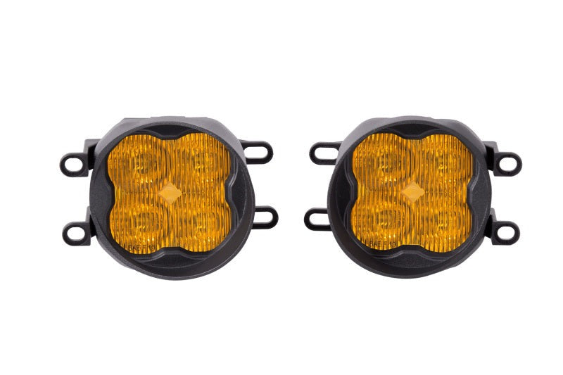 Diode Dynamics SS3 Max Type B Fog Light Kit ABL - Yellow SAE - Universal