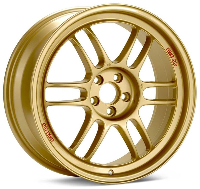 Enkei RPF1 18X8 5x114.3 45mm Offset 73mm Bore Gold Wheel ** SPECIAL ORDER**