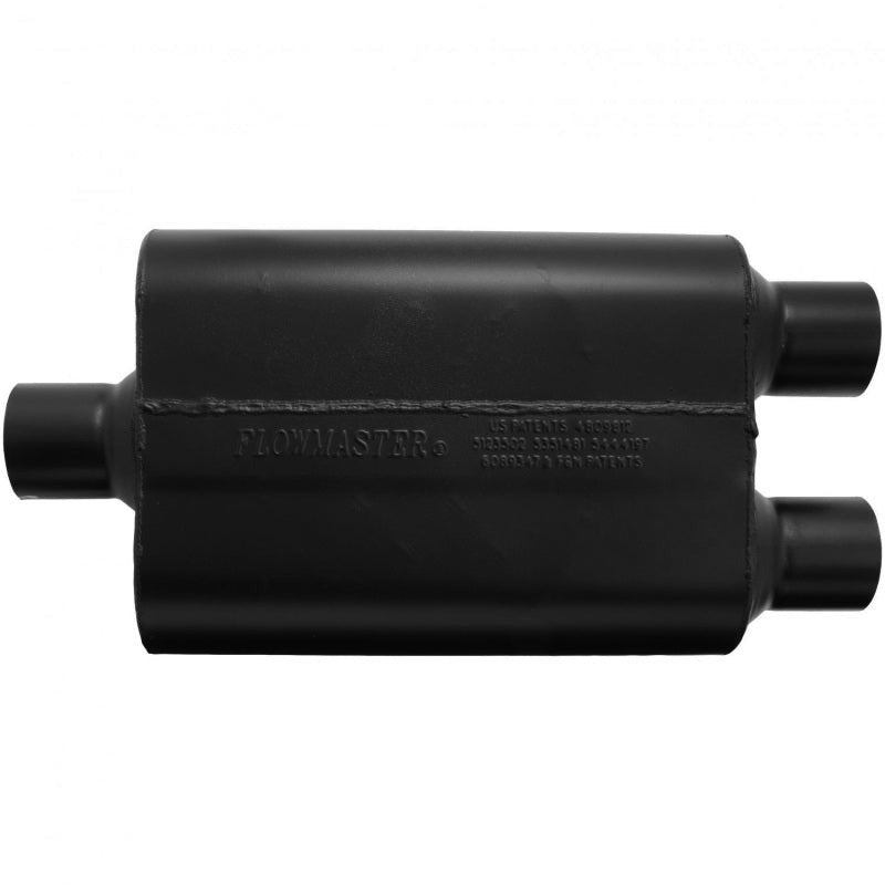 Flowmaster Super 44 Series 2.5-Inch Center Inlet / Dual 2.5-Inch Outlets Muffler - 9425472