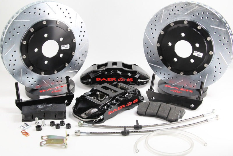Baer Brakes 05-11 Chrysler 300 15in Extreme+ Front Brake Kit-Black-