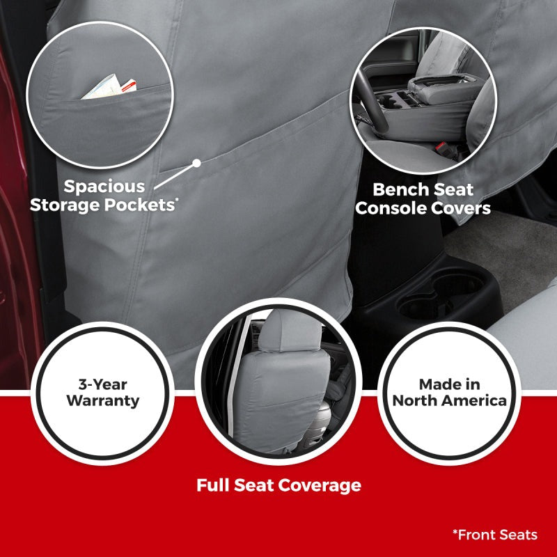 Covercraft 19-26 Mercedes-Benz Sprinter Enduro Waterproof Custom Front Row Seat Covers-Taupe