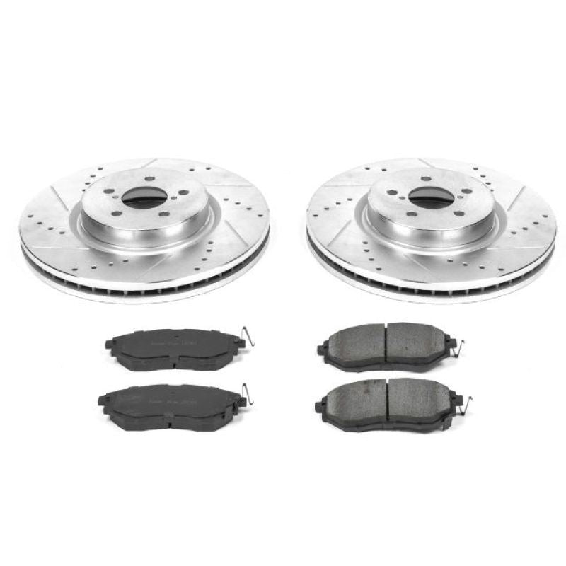 Power Stop Z23 Evolution Sport Brake Kit - Front - 2014-2018 Subaru Forester