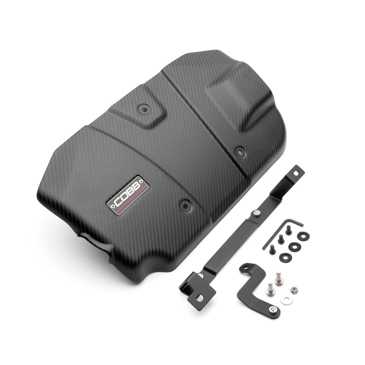 COBB Redline Matte Carbon Fiber Engine Cover - 2022-2026 Subaru WRX