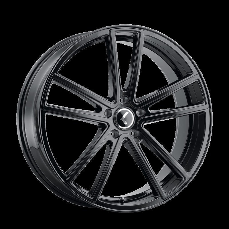 Kraze KR190 Lusso 22x9.5 6x139.7 +30 Offset Gloss Black Wheel