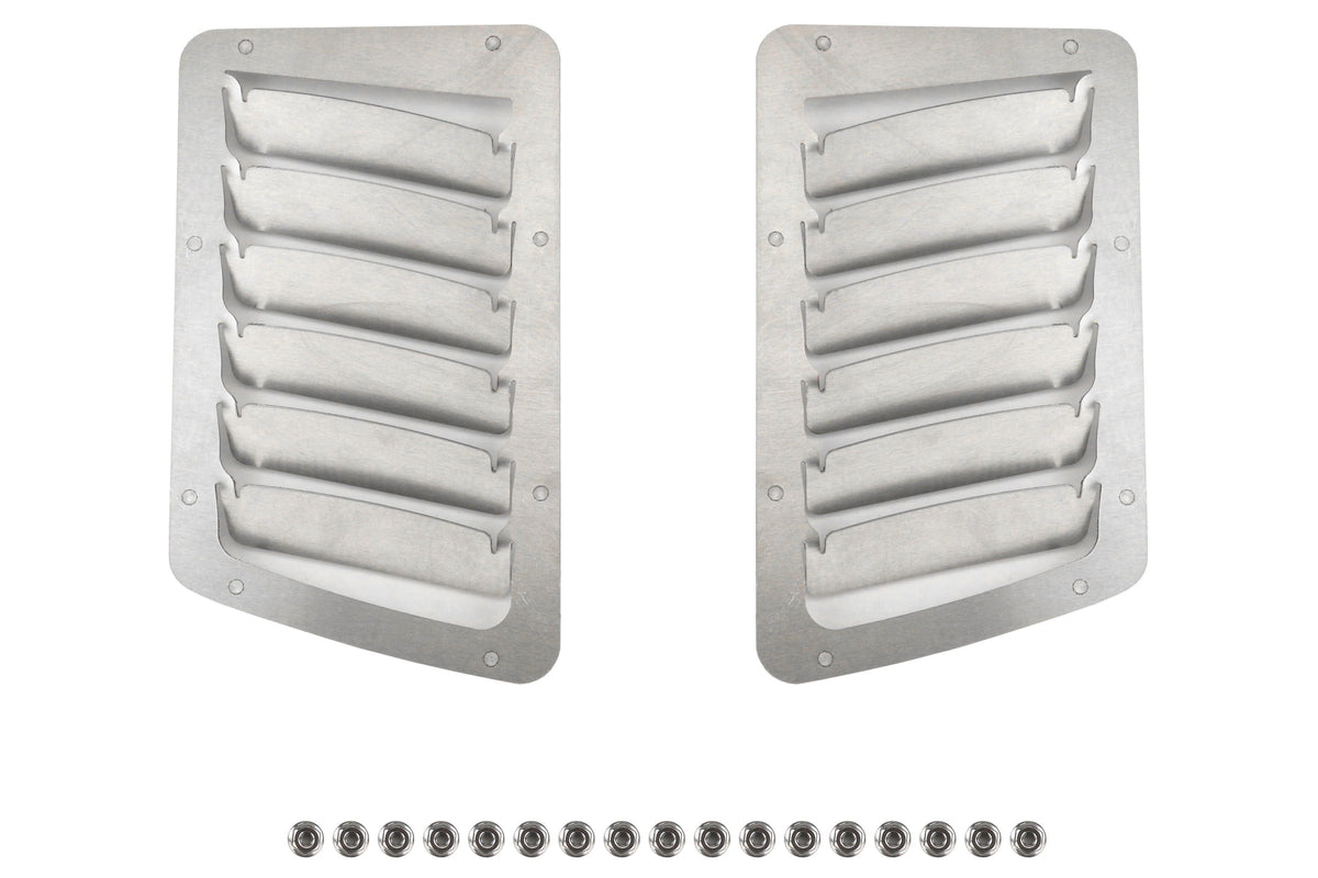 Verus Engineering Small Hood Louver Kit Aluminum - 2013-2021 Scion FR-S / Subaru BRZ / Toyota 86