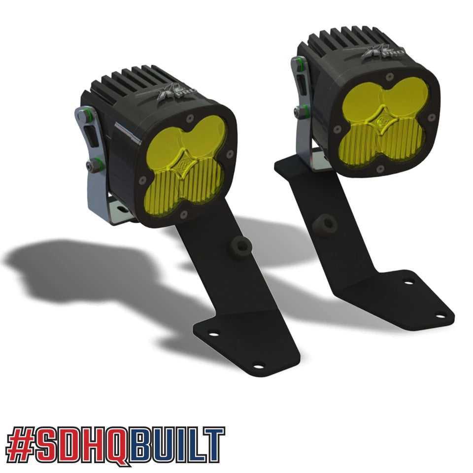 14-21 TOYOTA TUNDRA SDHQ BUILT A-PILLAR LIGHT MOUNTS