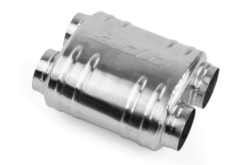 APR Premium Sound Absorption Muffler - Dual 70mm (2.75in) - Oval Body 217mm x 134mm x 210mm