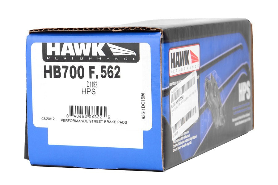 Hawk 06-07 Subaru WRX HPS Street Brake Pads - 2006-2007 Subaru WRX