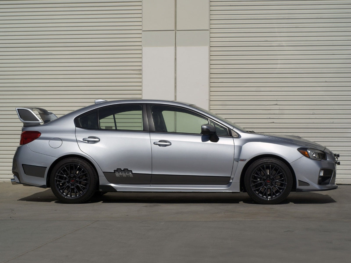 Rally Innovations Aluminum Rear Splitter / Spats - 2015-2021 Subaru WRX / STI
