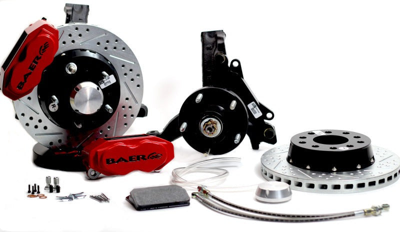 Baer Brakes 78-88 Buick Regal STD Studs 11in SS4+ Front SDZ Brake Kit - Comp Yellow