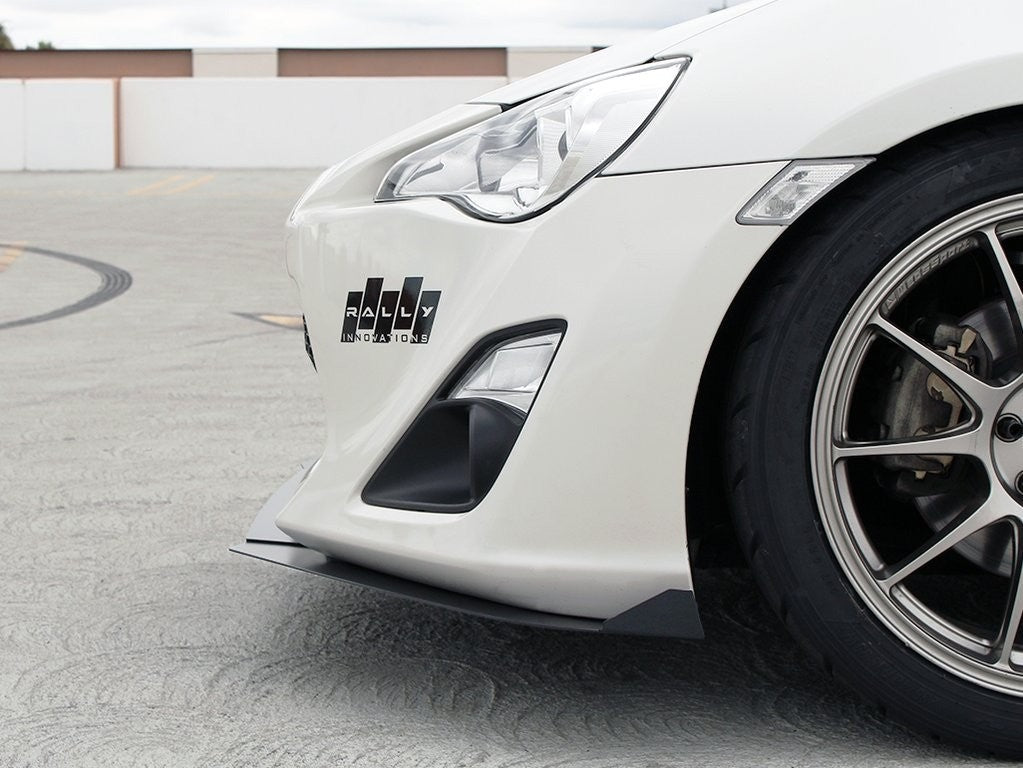 Rally Innovations 3-Piece Front Splitter - 2013-2021 Scion FR-S / Subaru BRZ / Toyota 86