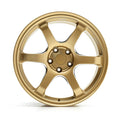 COBB Tuning Titan7 T-D6 COBB Edition Cyber Gold 18x9.5 +40 5x114.3 (Single Wheel) - 2015-2023 Subaru WRX / 2015-2021 STI / 2019-2023 Forester