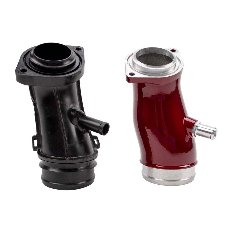 Wehrli 17-26 GM Duramax L5P High Flow Intake Horn - Flat Black