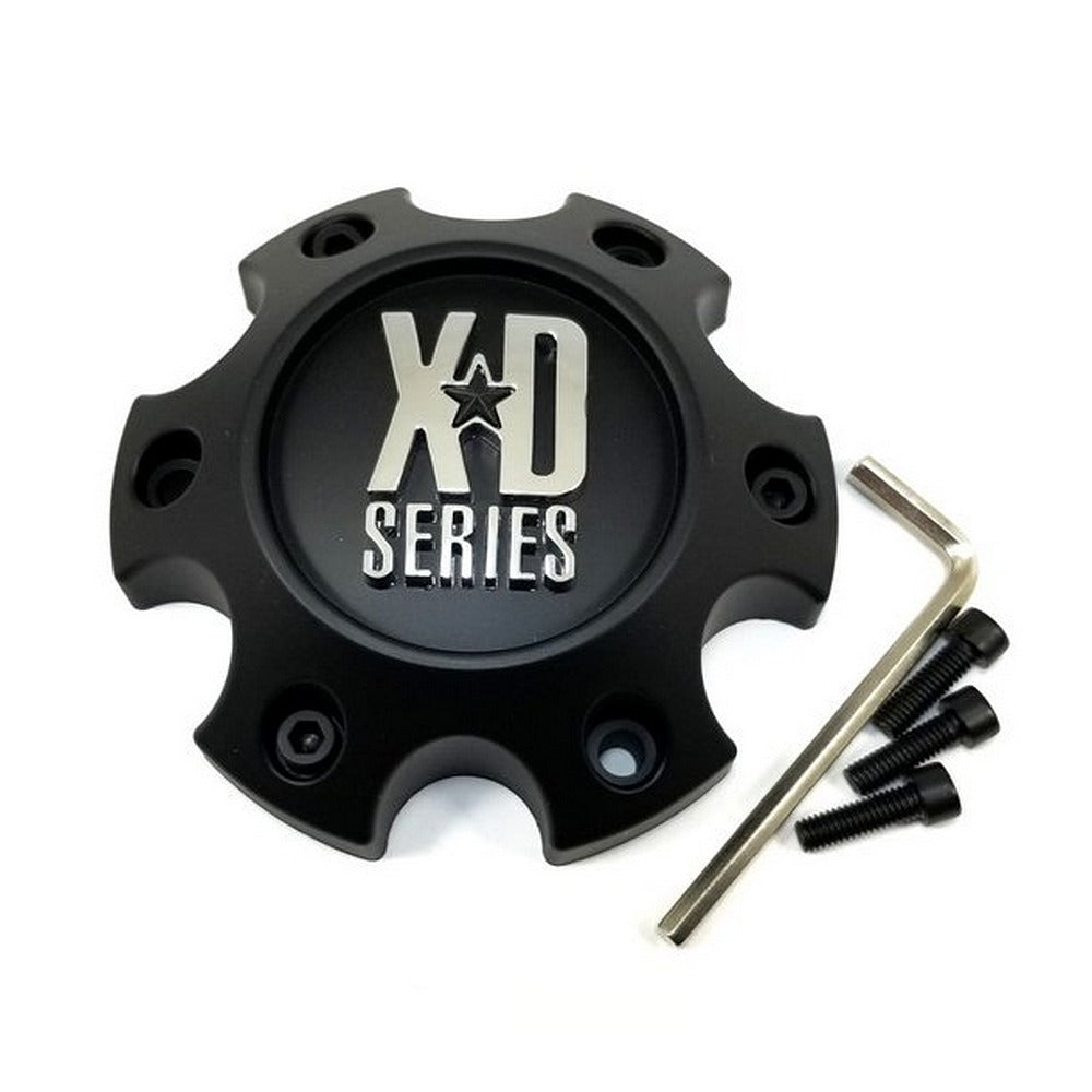 XDS CAP MATTE BLACK 6X4.5 W/ BLK SCREWS