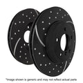 EBC GD Sport Slotted and Dimpled Rear Rotors - 2015-2026 Subaru WRX (With Eyesite/Electric Parking Brake)