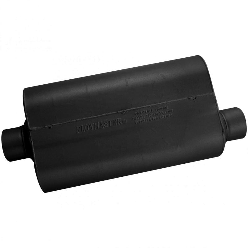 Flowmaster Super 50 Series 3-Inch Center Inlet/Offset Outlet Muffler - 53057