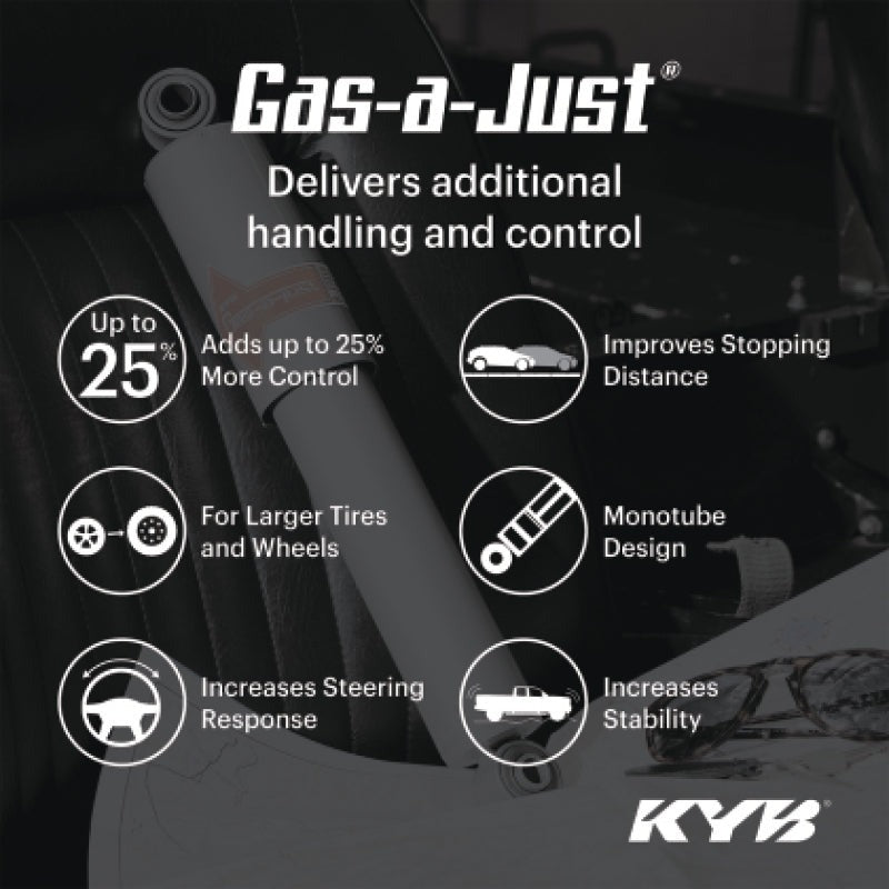 KYB 19-21 Chevrolet Silverado & GMC Sierra 1500 w/ Z85 (Increased Capacity) Gas-a-Just Shock - Rear