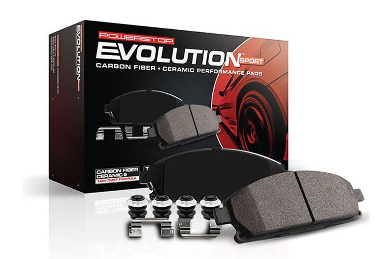 Power Stop Rear Z23 Evolution Sport Brake Pads w/Hardware - 2018-2021 Subaru STI
