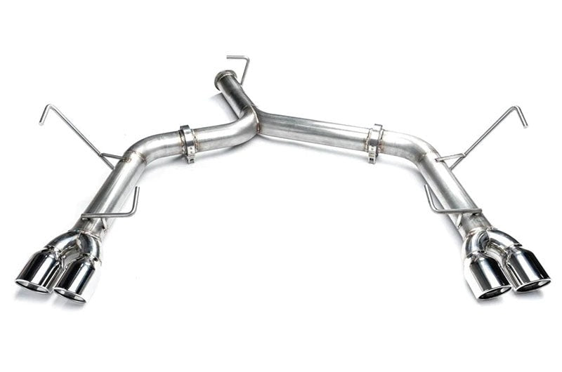 ETS Cat-Back Exhaust System No Muffler Resonated Polished Tips - 2022-2024 Subaru WRX