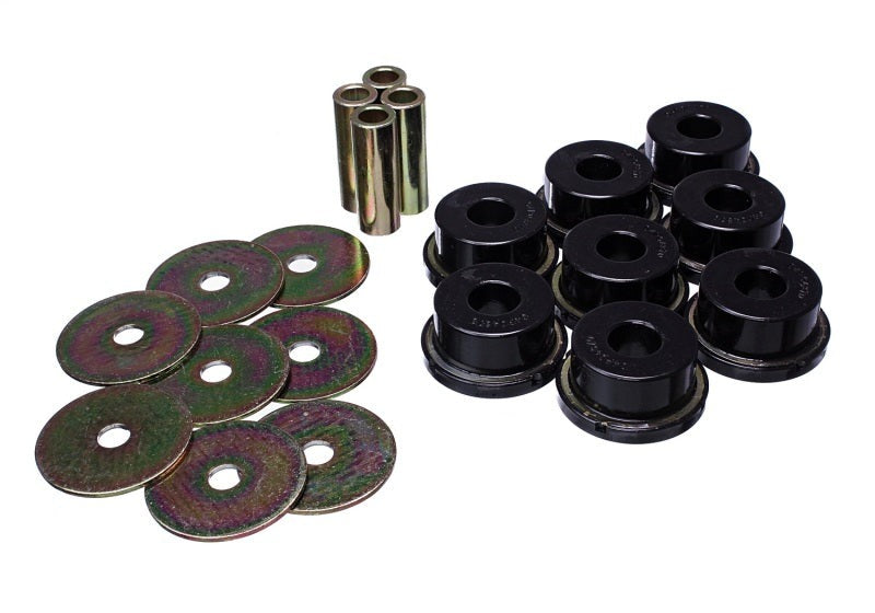 Energy Suspension Rear Subframe Bushing Set - Black - 2005-2009 Subaru Legacy