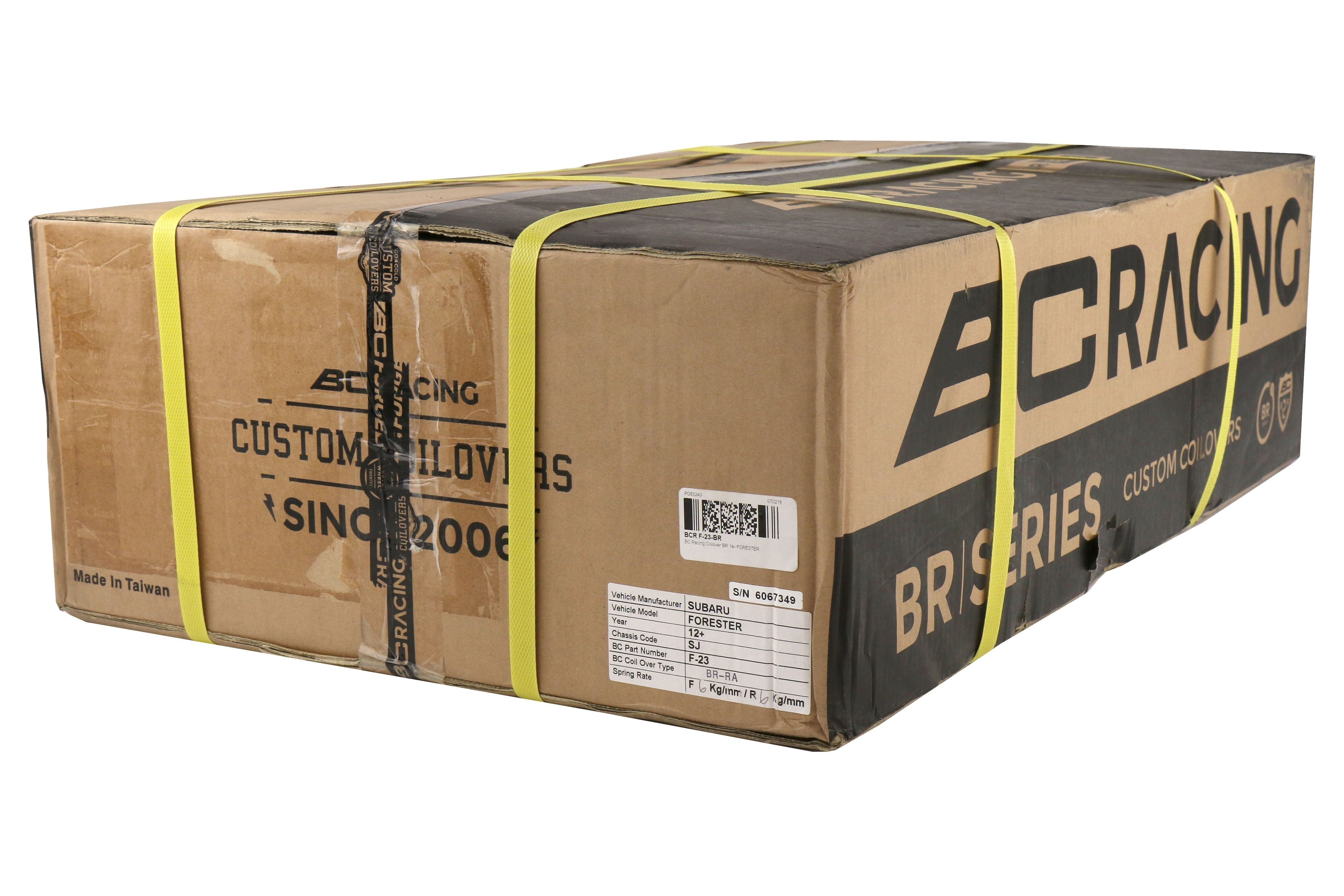 BC Racing Coilover - 2014-2014 Subaru Forester
