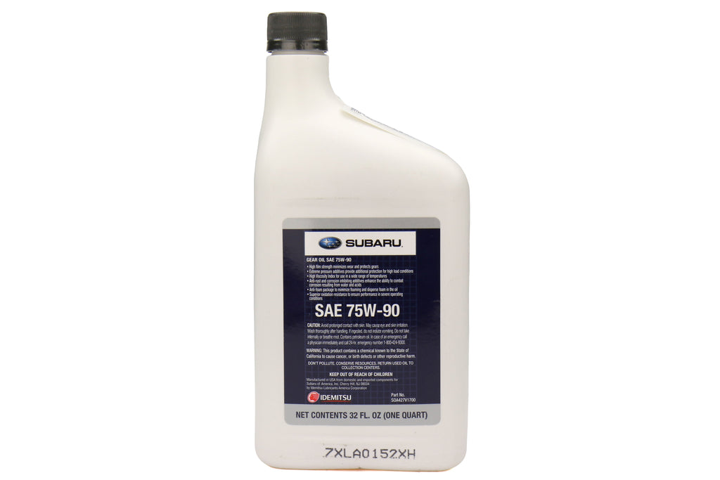 Subaru 75W90 High Performance Gear Oil - Universal