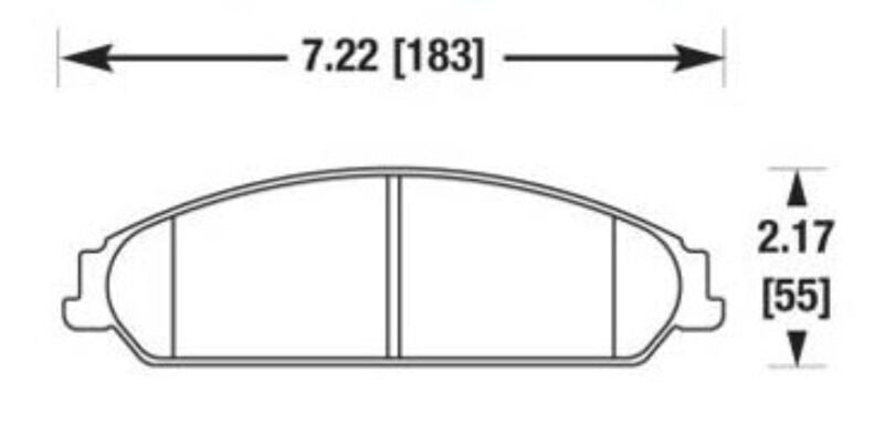 Baer Brakes 05-23 Chrysler 300 Claw Brake Pads