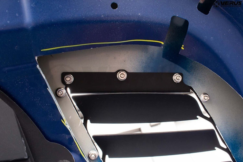 Verus Hood Louver Kit - Raw - 2022-2024 Subaru WRX