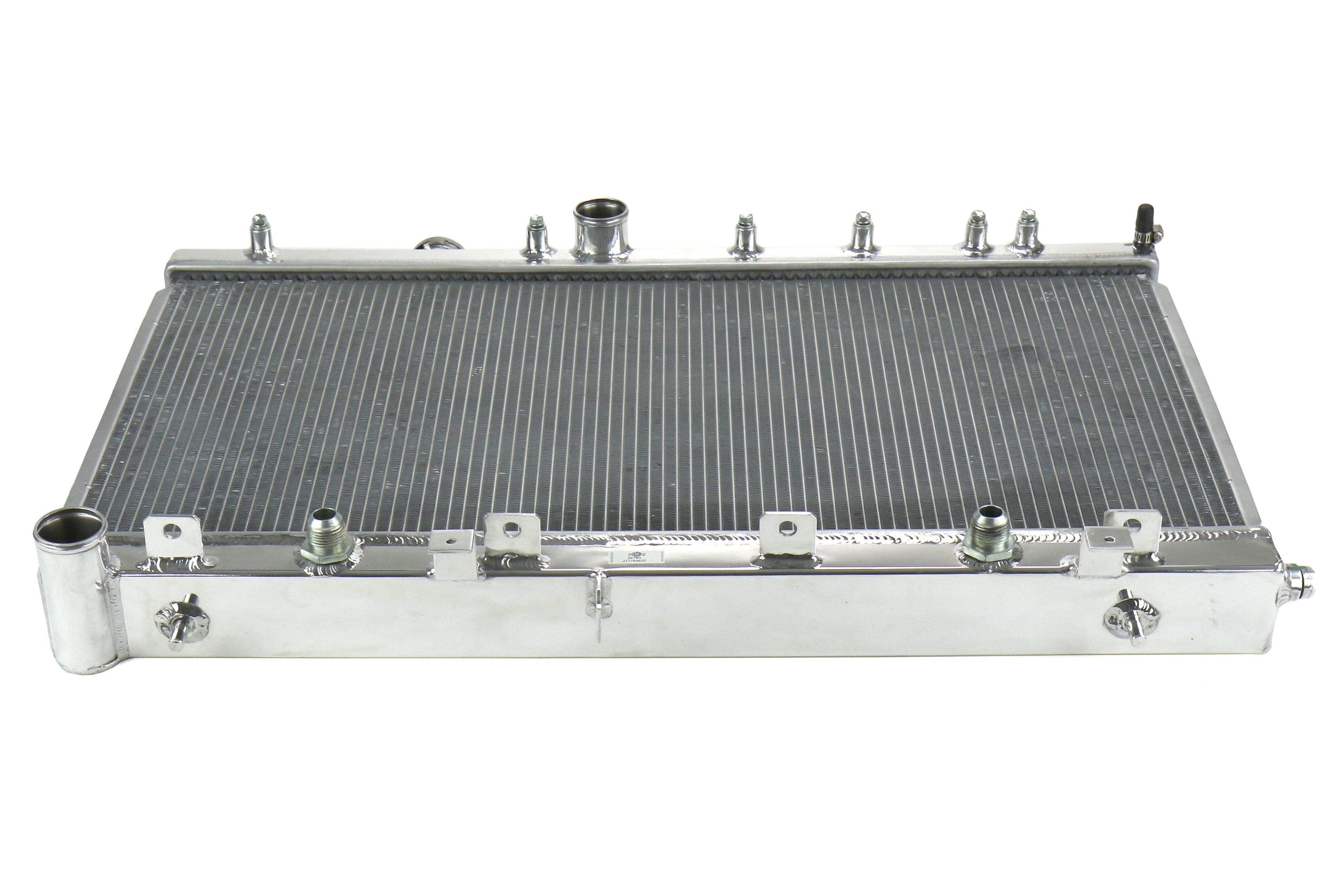 CSF Racing Radiator w/ Built-in Oil Cooler and Sandwich Plate - 2002-2007 Subaru WRX / STI Manual