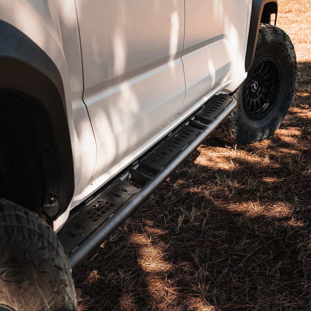 CBI Toyota Tacoma 4th Gen Overland Bolt-On Rock Sliders l Short Bed l 2024