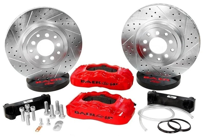 Baer Brakes 06-09 Chevy Trailblazer 14in Pro Front Brake Kit - Silver
