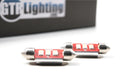 GTR Lighting CANBUS 42mm Festoon LED Bulb Blue - GTR.LED360