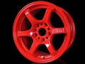 Gram Lights 57DR 18x9.5 +38 5x114.3 - Milano Red (Single Wheel)