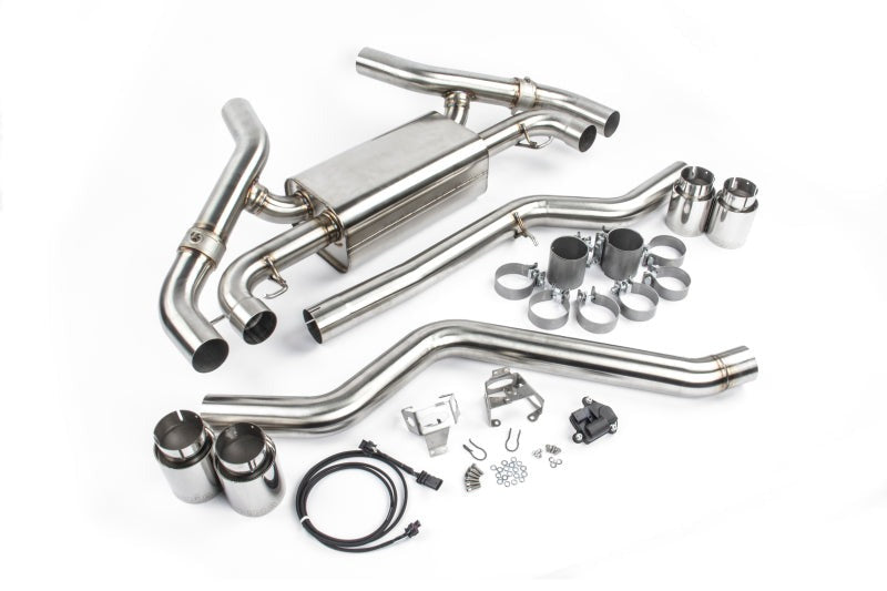 Dinan 20-24 BMW M340i/M440i (G20/G22/G23/G26) Free Flow Axleback Exhaust System - Polished Tips