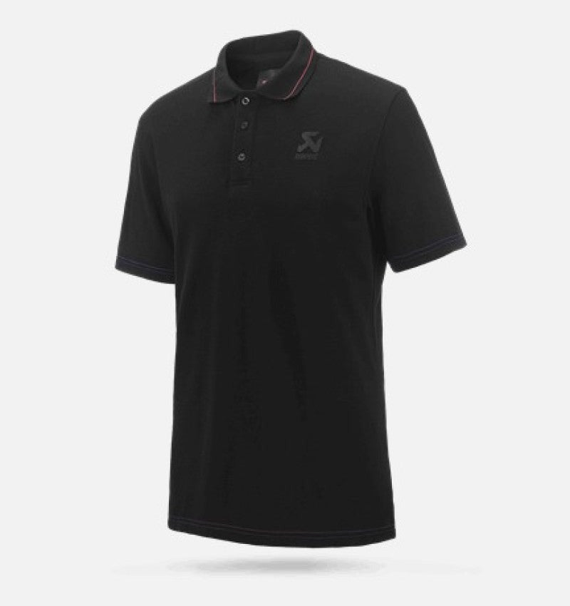 Akrapovic Corpo Polo Black Mens - M - 802132