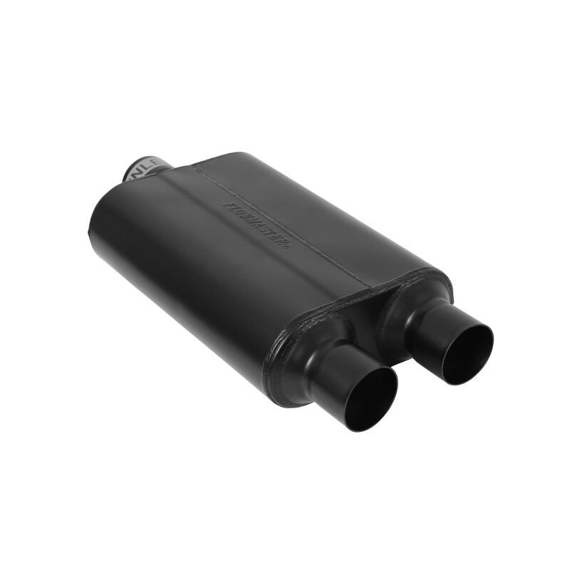 Flowmaster 40 Series Delta Flow 2.5-Inch Center Inlet / Dual 2.5-Inch Outlets Muffler - 9425400