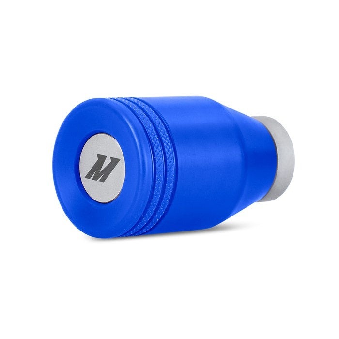 Mishimoto Weighted Shift Knob - World Rally Blue/Silver Core - 2022-2024 Subaru WRX