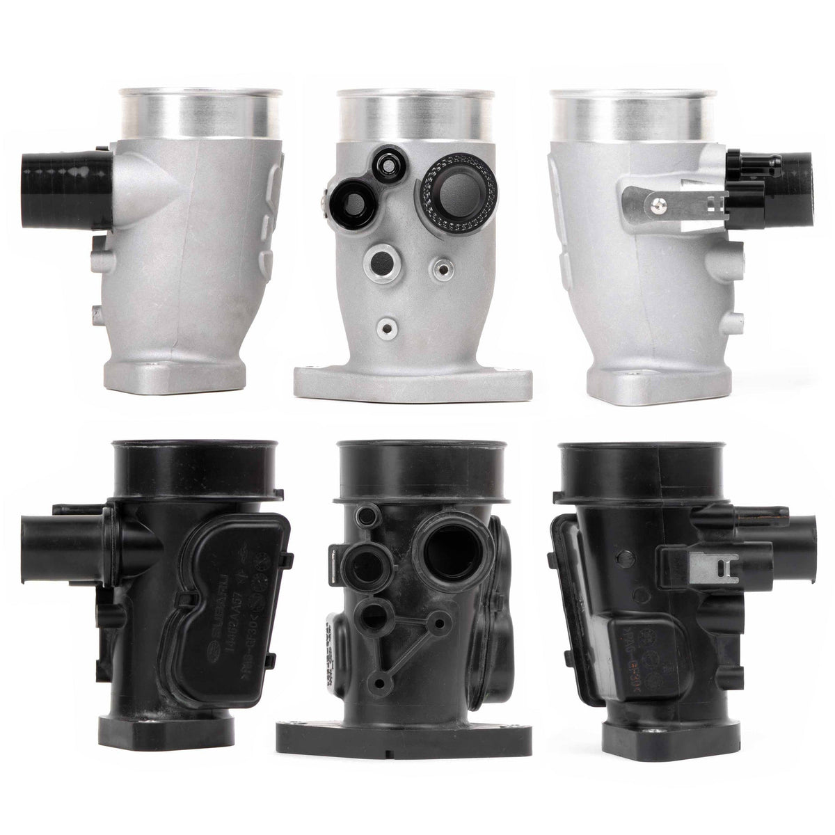 OVERTAKE Aluminum BIG TURBO Inlet - Subaru 2015-2021 WRX, 2014-2018 Forester XT