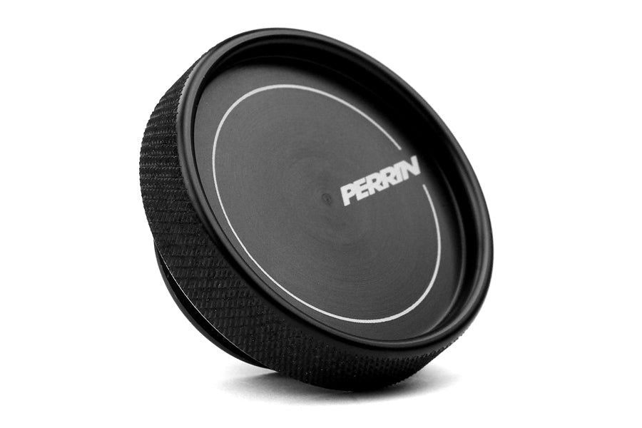 Perrin Performance Oil Fill Cap - Black - 2002-2026 Subaru Impreza / WRX / STI / 2013-2026 Subaru Crosstrek / BRZ / Scion FR-S / Toyota GR86