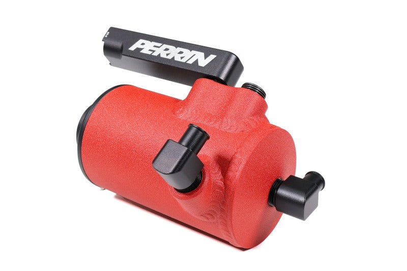 PERRIN Air Oil Separator - Red - 2022-2026 Subaru WRX