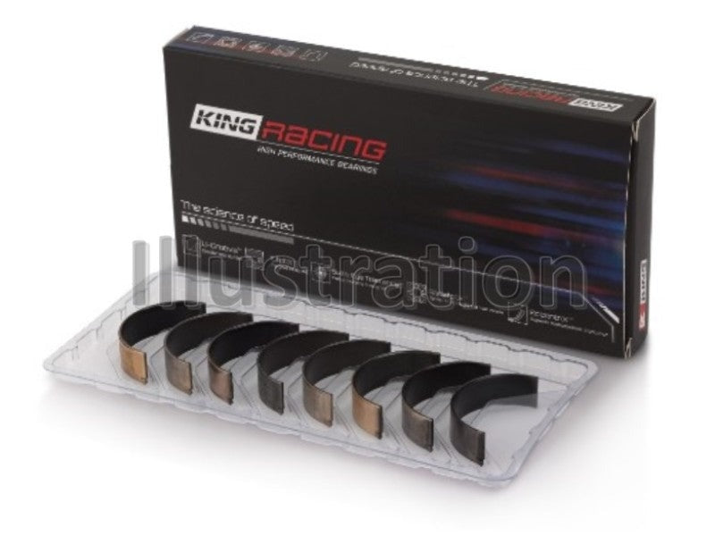 King Engine Bearings pMaxBlack Connecting Rod Bearing Set - Housing Bore +.003in / 0.25mm - Subaru FB20