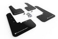Rally Armor UR Mud Flap w/White Logo - Black - 2020-2024 Subaru Outback
