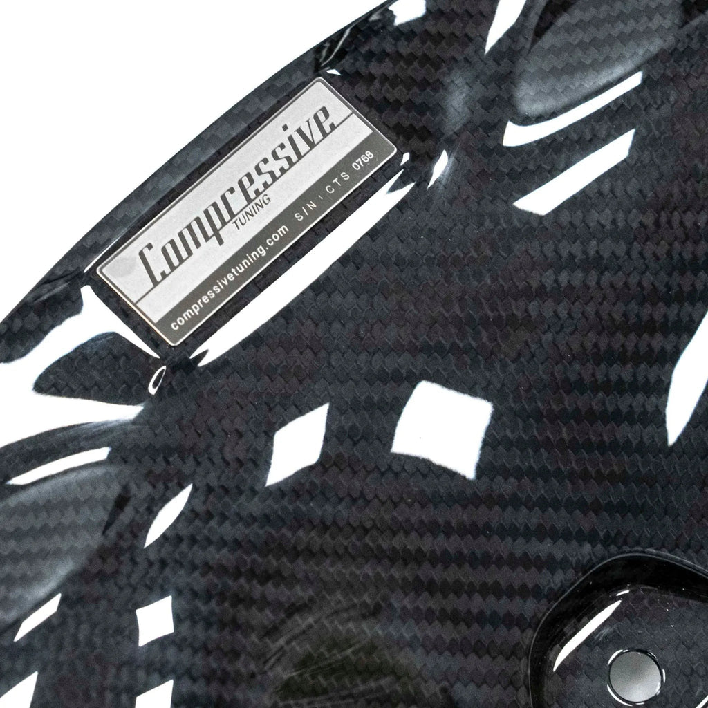 Compressive Tuning EngineArt Carbon Fiber Manifold Cover - 2022-2026 Subaru WRX