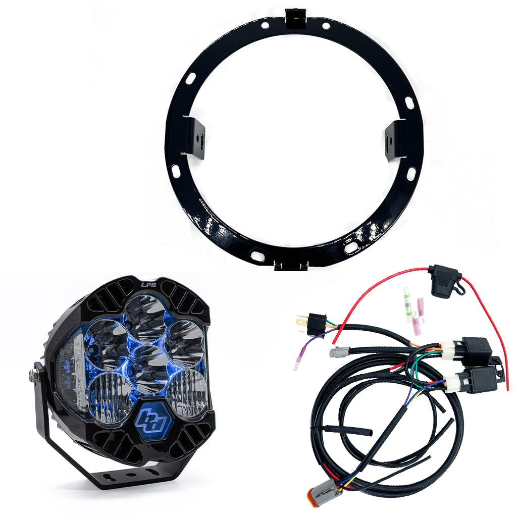 A10 MOTO 96-13 Street Glide Baja Designs LP6 Lighting Combo Kit