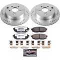 Power Stop Z26 Street Warrior Brake Kit - Rear - 2014-2018 Subaru Forester